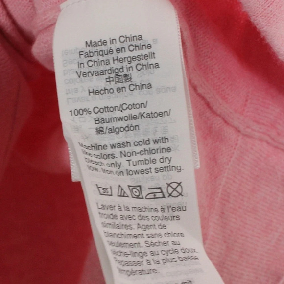 J.Crew Pastel Pink Cotton Long-Sleeved Sweater - Size Medium - Picture 3 of 5